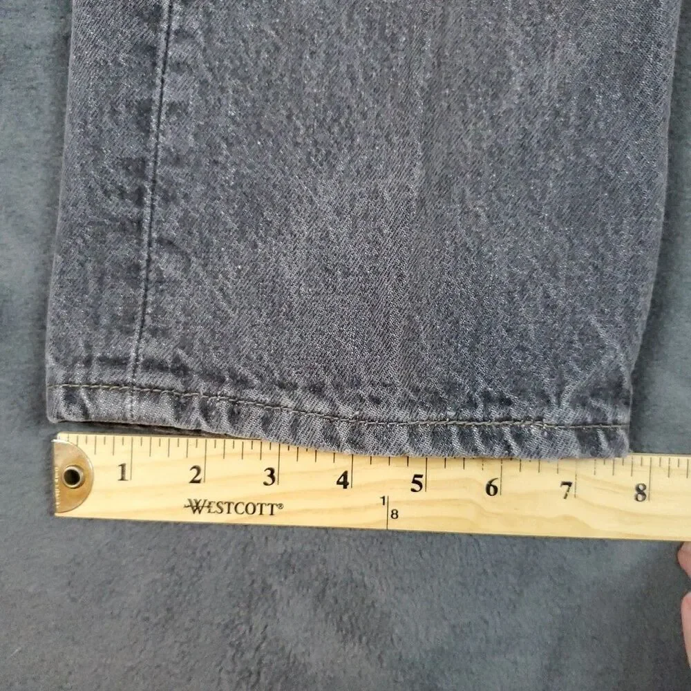 Vtg Levis 501 Jeans Dark Wash Men's 32 X 33 Made in USA Button Fly (tag 34X34)